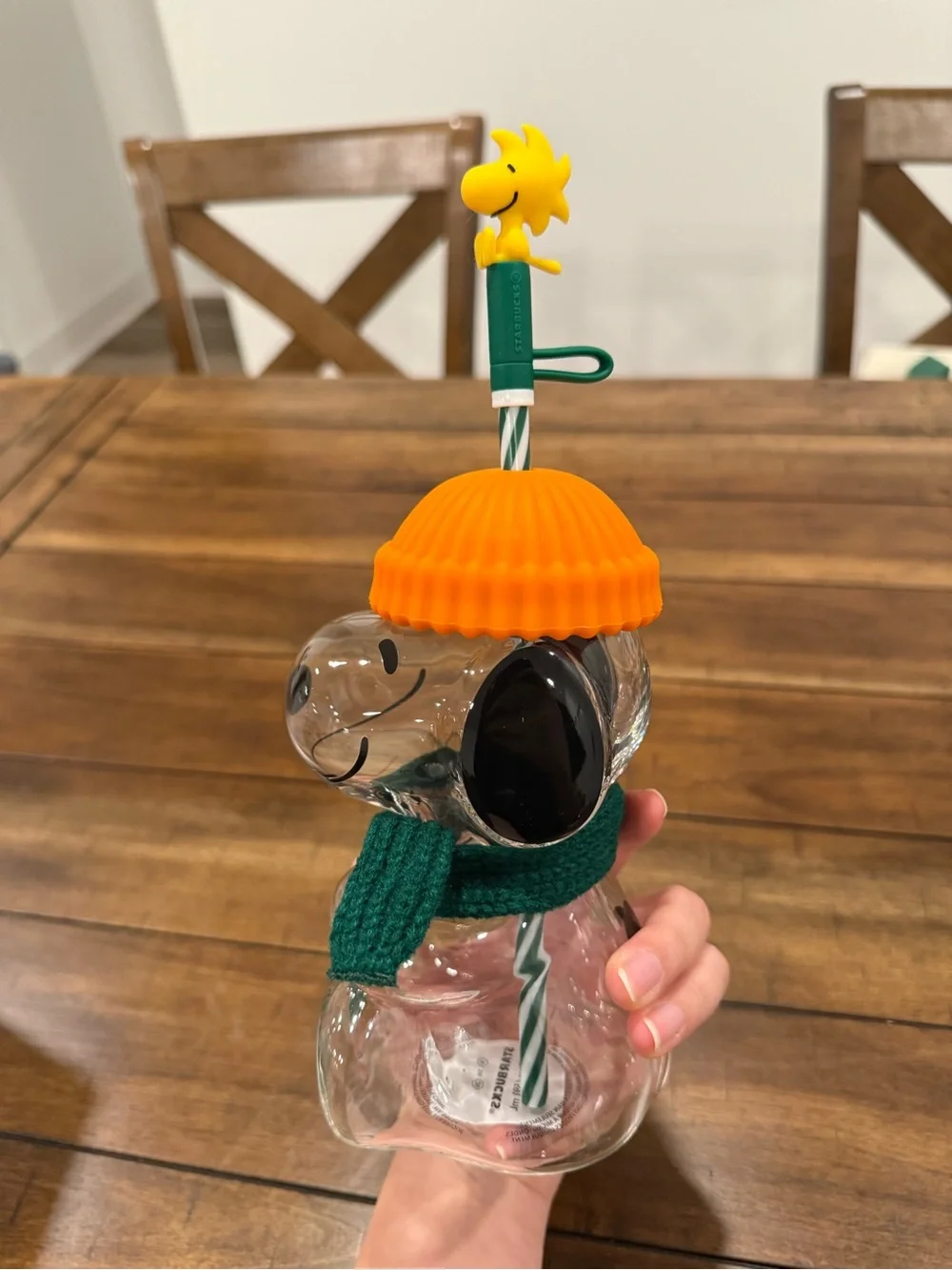 2026 STARBUCKS X PEANUTS SNOOPY GLASS COLD CUP
